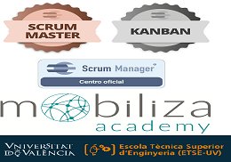 Certificació Scrum a preus reduïts gràcies al conveni ETSE-UV i Mobiliza Academy.